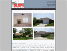 Tablet Screenshot of ben-steeleproperties.com